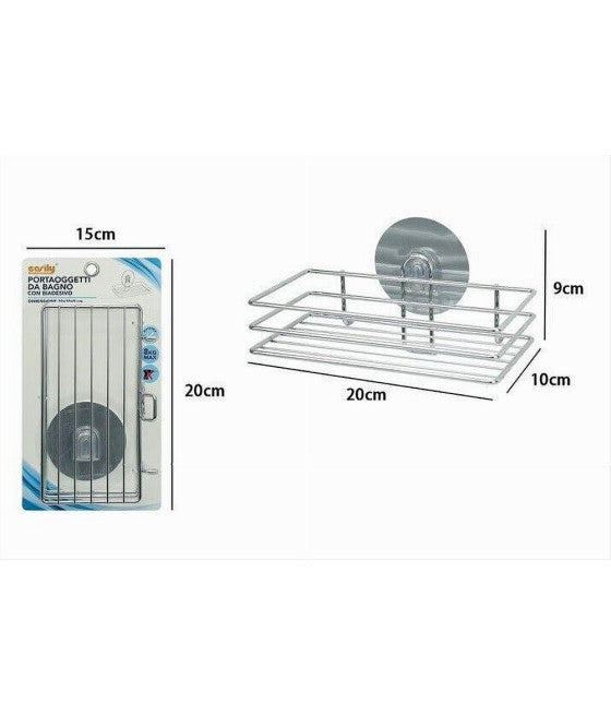 Toalla Soporte de toalla de acero de acero de la pared de fijación 40 cm cuadrado 59190