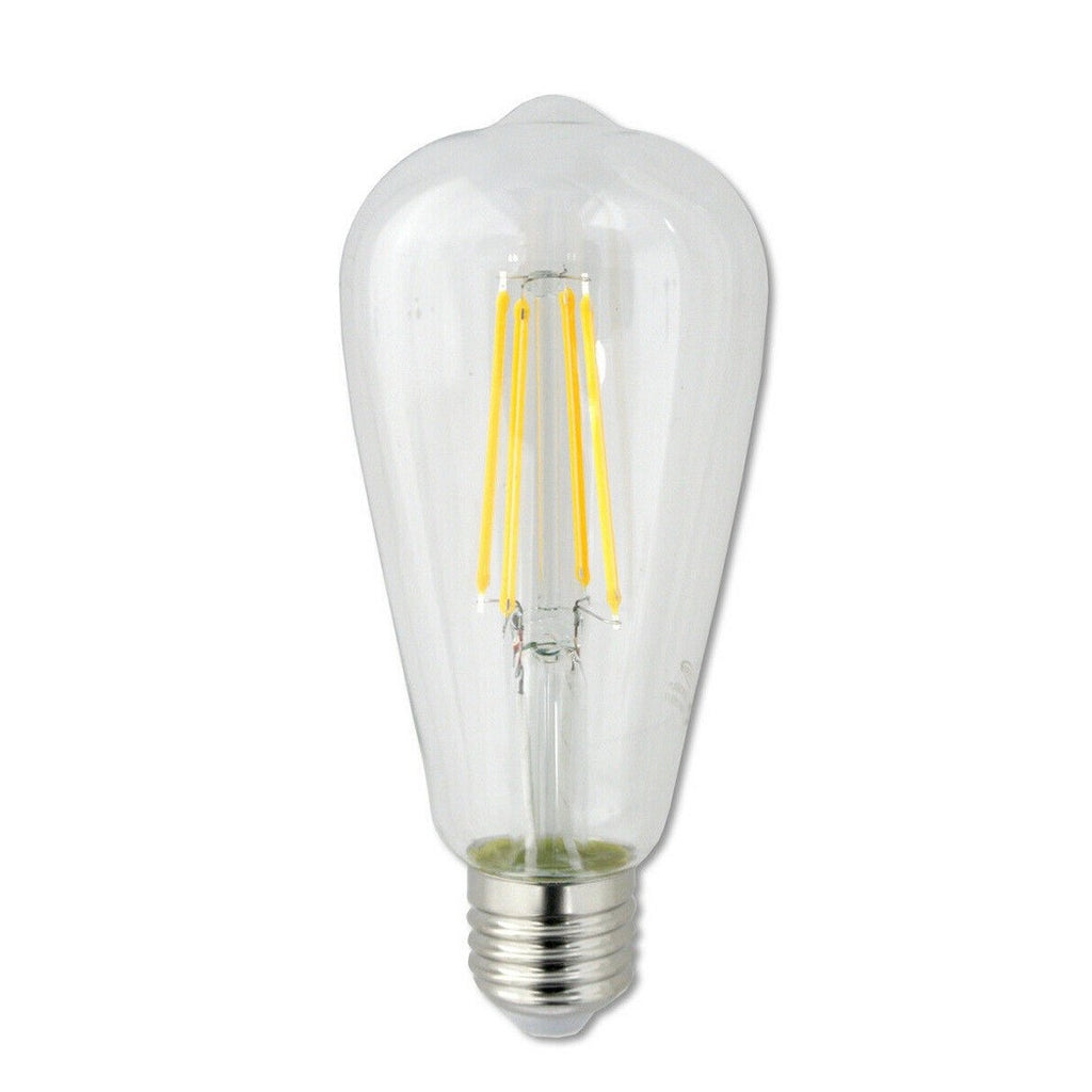 Filamento LED Bombilla 8 vatios E27 ST64 CALIENTE 3000K 880 LUMEN 220V T64-TC