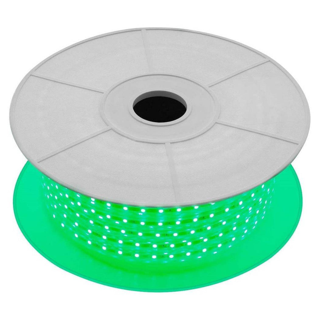 Flexible LED LED Strip 100 Mt Light Green 5050 220V Iluminación CW581