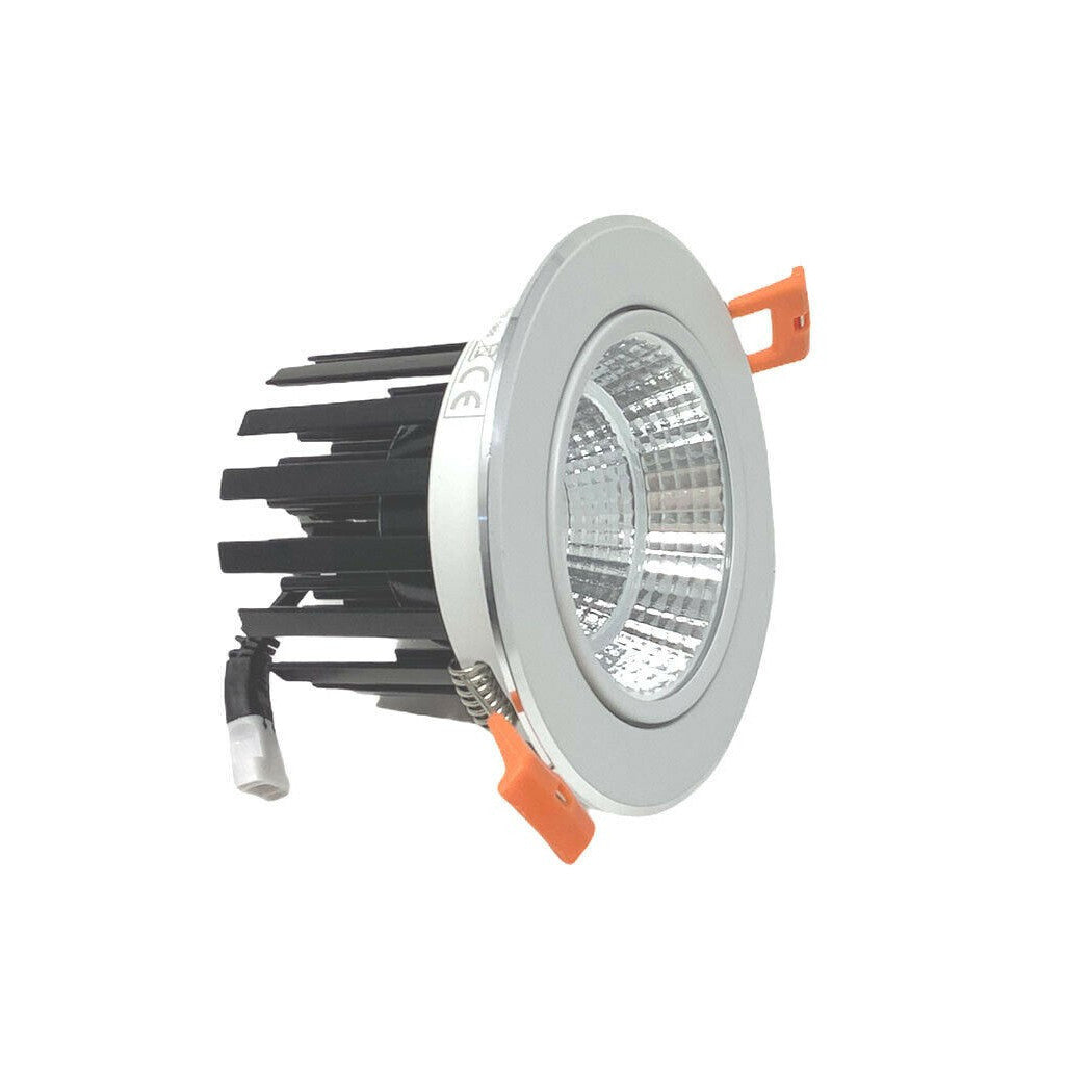 Foco empotrado LED COB 12W para la luz falsa Luz fría fría