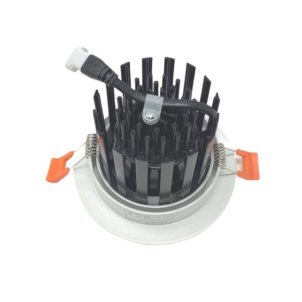 Foco empotrado LED COB 12W para la luz falsa Luz fría fría