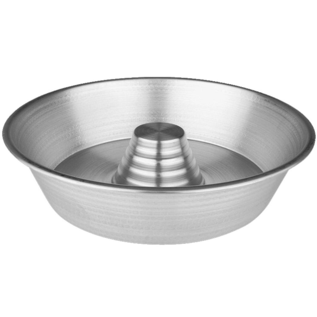 Forma de molde Donut liso 36 cm Pan horneado Horno de aluminio Baba Casatiello