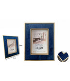 Foto del marco de la foto Foto de la foto 15 x 20 cm Efecto opaco gris plateado