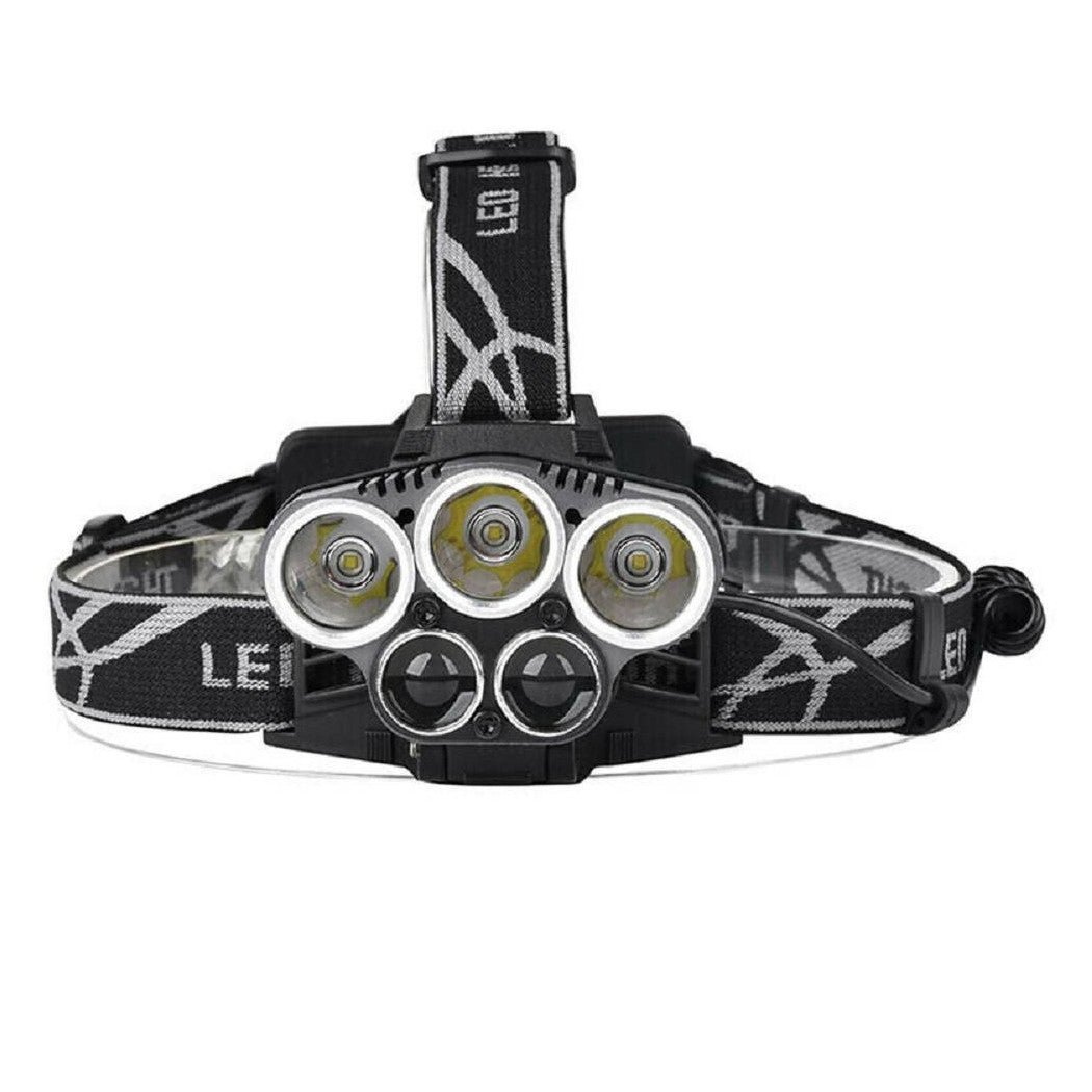 FRONTAL TORCIA 5 LED RECARICABILE 6 MODELOS DE EXCURSIONES FISH