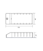 Transformador de conmutación de la fuente de alimentación estabilizada de 10A 24V 240W 220V