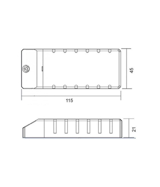 Transformador de conmutación de la fuente de alimentación estabilizada de 10A 24V 240W 220V