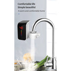 Grifo eléctrico para agua caliente instantánea sin caldera con pantalla FO-J07