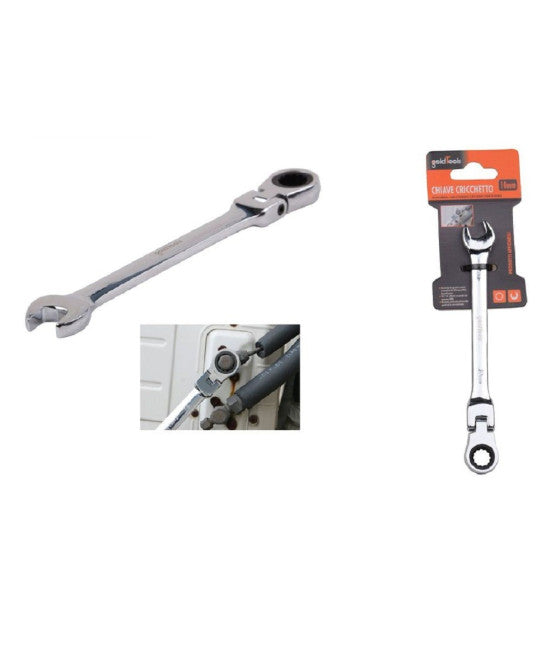 COMPASES RIBE ADJUNTO DE IMPACTO 1/2 "SET 9 PCS Mediciones de R5 a R14 Consejos 75 mm