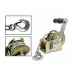 HOIST manual 600 lb con cable de acero 8 metros de elevador de cabrestante