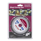 Hoja de corte de madera de madera de madera para molinillo angular 125 x 22 mm