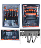 Destornillador Set de 44 PCS TIPS STAR TORX CRUZ CRUZ COMPASSES DE EJE HEXONAL 94229
