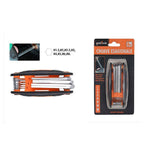 Juego de llaves de hexágono 8 llaves de bricolaje Hardrament Works Chocket de plegado