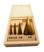 CLAIN WITH STATES WITH STEP STEP FOR SPIRAL DRILL FROM 4 TO 32 MM BARD