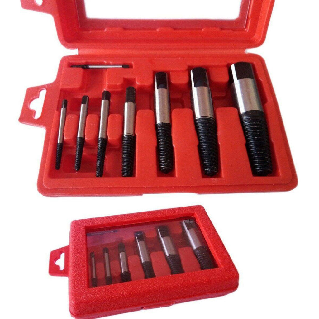 Kit 8 extractores cónicos para tornillos tornillos rotos prisioneros extractores cónicos