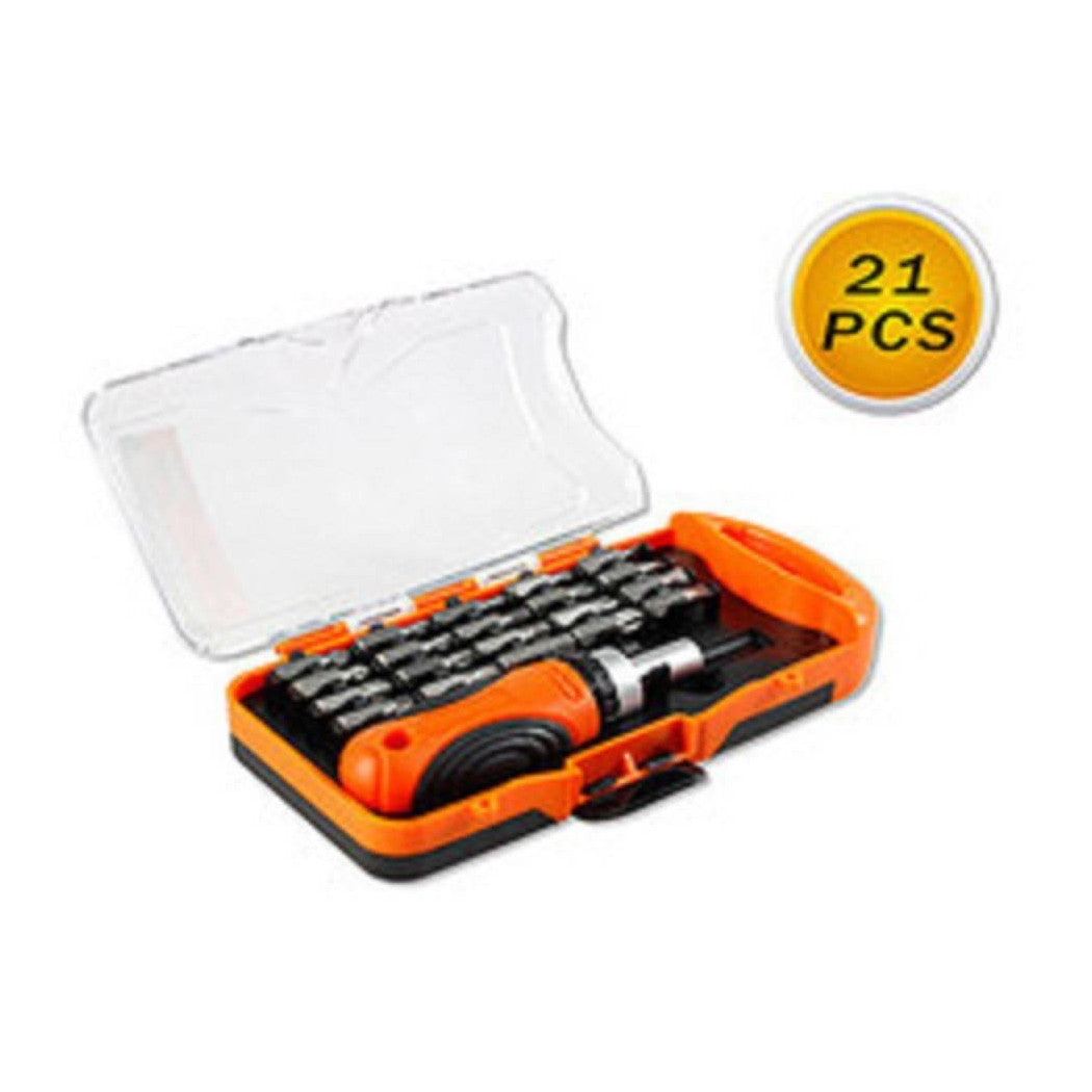 Kit de destornillador de trinquete multiuso 21 unids Inserciones de destornillador intercambiables 94273