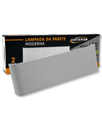 LED LED pared LED negro 8W Salida de luz doble 6500k 3000k 4000k E17