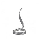 LAMPADA DE TAVOLO LED MODERNA A LA CURVA SPIRAL 12W LUCES SILVER ABATJOUR
