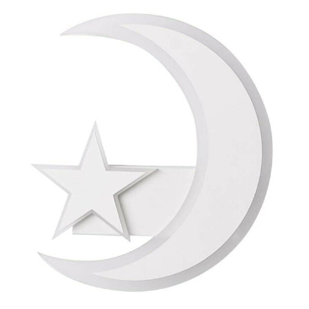 LAMPADA POR PARETE LED LUNA Y STELLA APPLIQUE 11W LUCE FREDDA LUME CAMERATTA E47