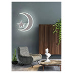 LAMPADA POR PARETE LED LUNA Y STELLA APPLIQUE 11W LUCE FREDDA LUME CAMERATTA E47