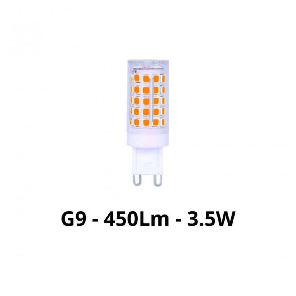 LAMPADINA LED G9 3.5 WATT LUZ BIANCO CALDO 3000K NATURALE 4000K FRED 6500K