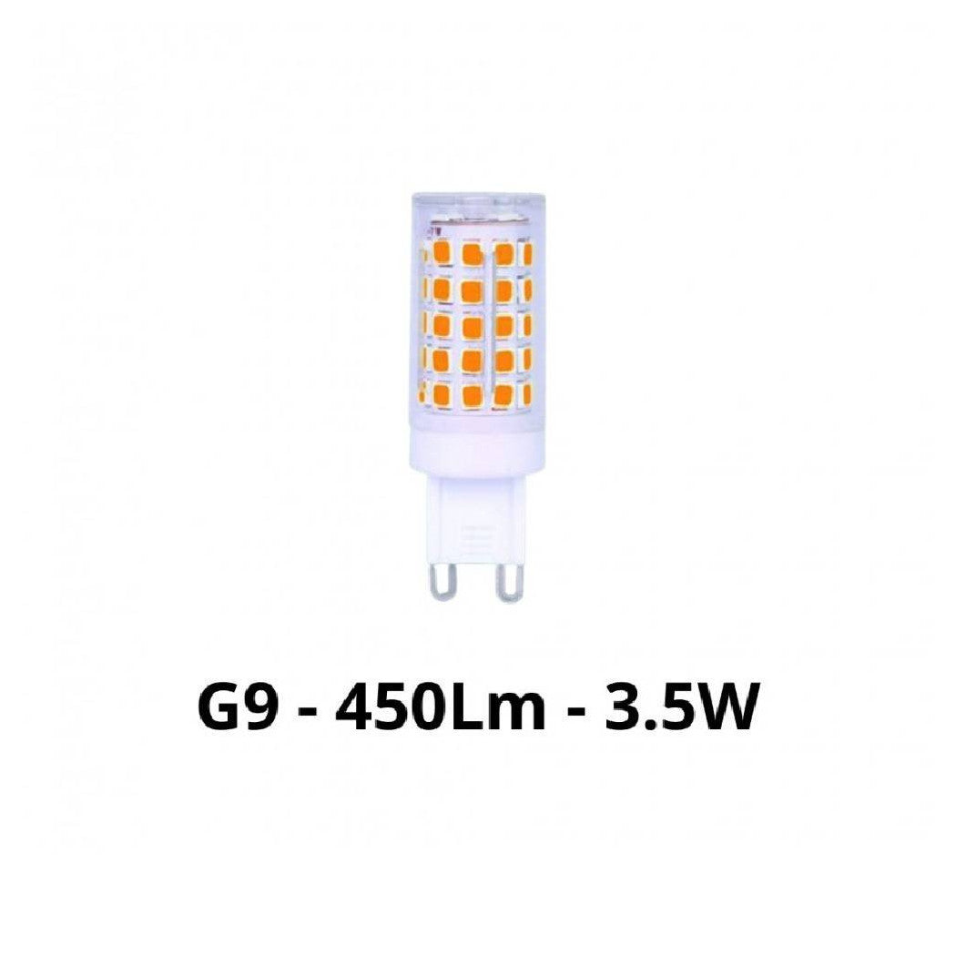 LAMPADINA LED G9 3.5 WATT LUZ BIANCO CALDO 3000K NATURALE 4000K FRED 6500K