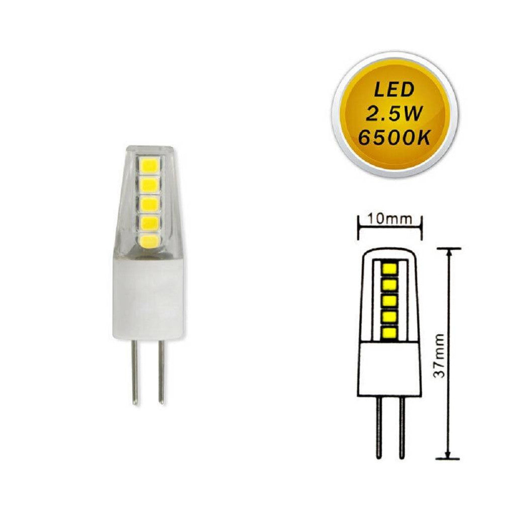 LAMPADINA LED SMD G4 2 W 12V LUZ FREDDA 6500K CALDA 3000K NATURALE 4000K G4-06
