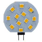 LAMPADINA LIGHT LED SLIM G4 1.8 WATT LAMPADA PIATTA 12V LUCE 6500K 3000K 4000K