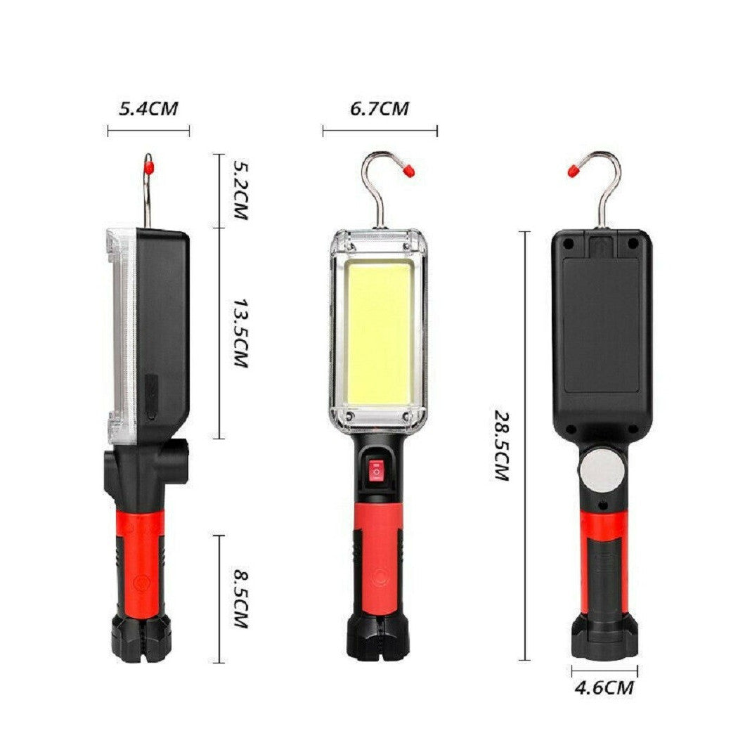 Lámpara antorcha Base de trabajo Laptop 20W LED recargable 8859-B