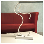 Lámpara de cama ligera curvada 12W moderna lumino moderno caliente luz fría natural D03