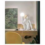 Lámpara de escritorio E27 con forma decorativa Monkey Abat JOU D07