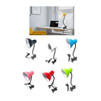 Lámpara de escritorio ligero Mesa de luz Brazo flexible Abrazadera ajustable