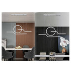 Lámpara de estilo moderno LED de 32 vatios Luz moderna 6500K 4000K A44-B