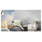 Lámpara de pared 6 W fuente de doble luz LED COB SMD LIGHT 6500K 3000K 4000K E20