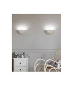 Lámpara de pared de tiza de forma media conjuntamente con estrellas talladas GS-E61