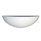 Lámpara de pared Half Moon Chalk Double Pintado Emisión R7s Ataque