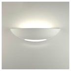 Lámpara de pared Half Moon Chalk Double Pintado Emisión R7s Ataque