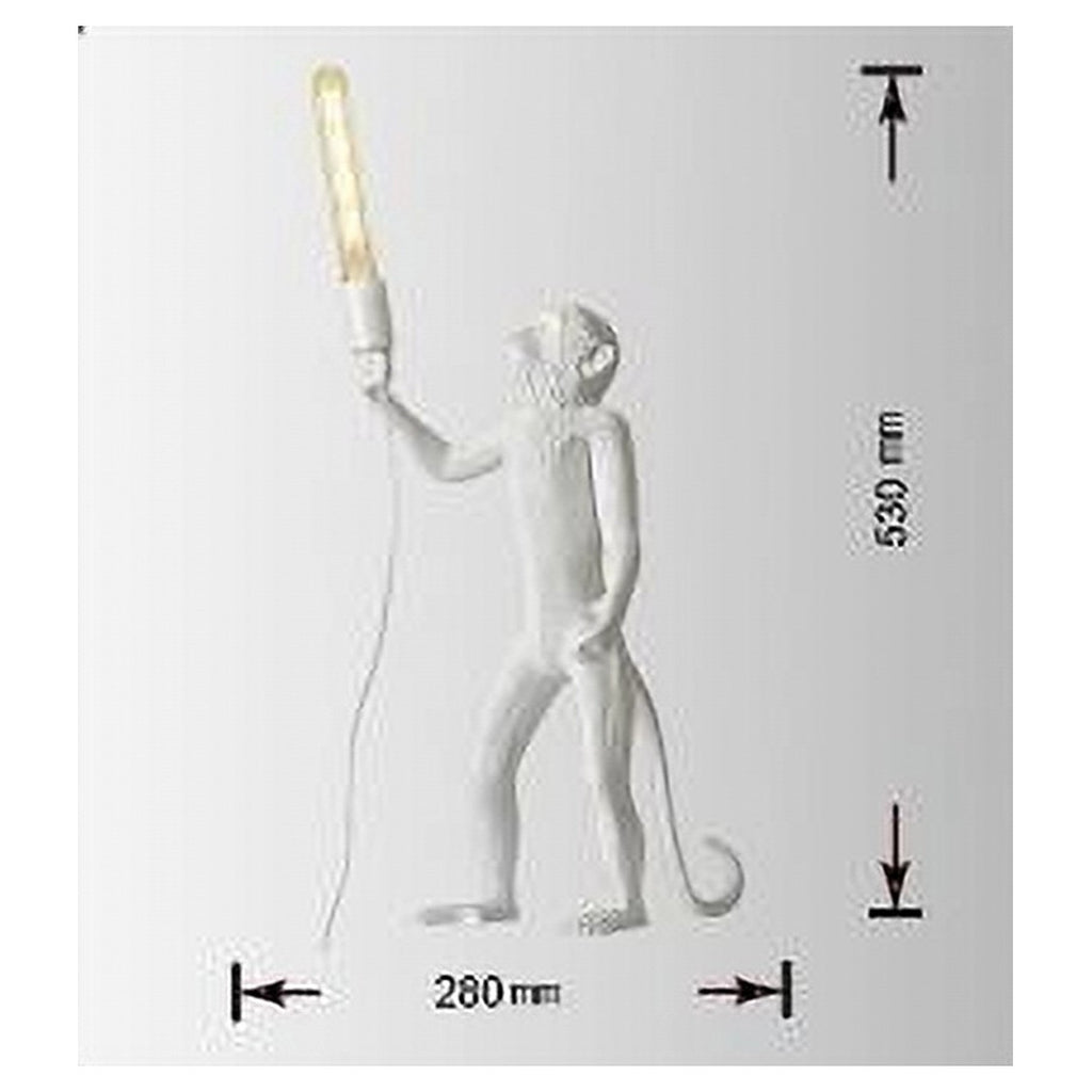 Lámpara de pie Lámpara de pie moderna E27 Forma de ataque Luz decorativa D08