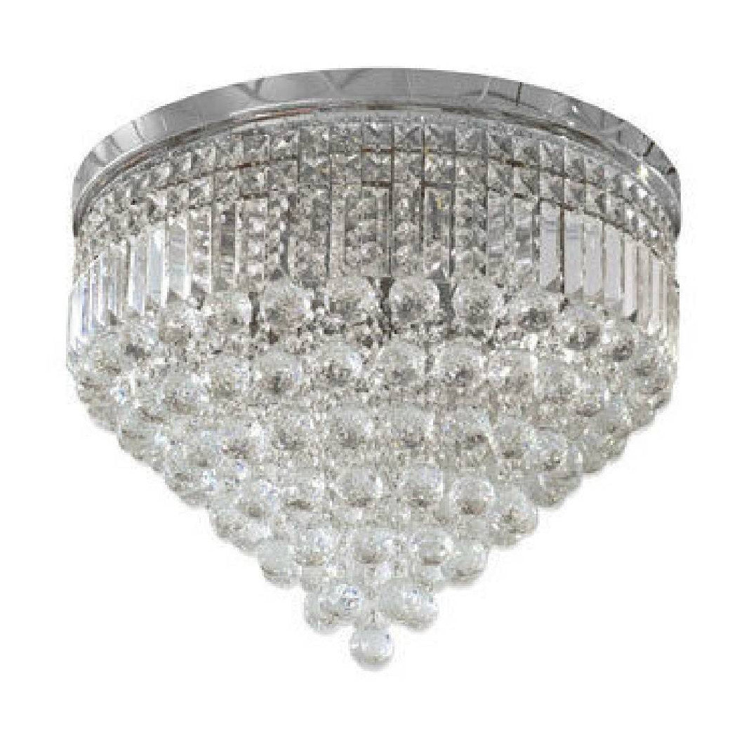 Lámpara de techo de araña de techo con bolas de cristal de cristal, lámpara E14 e14