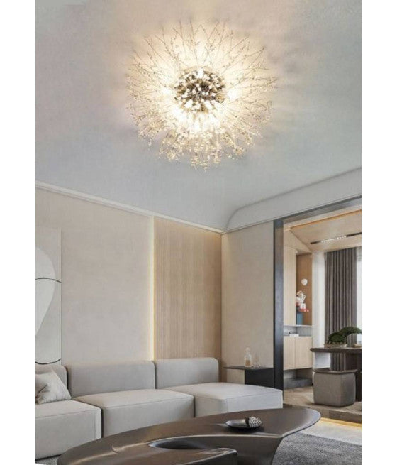 Techo LED contemporáneo LED 6 Anillos ARTÍCULOS 51 W Luz de frío natural natural C08