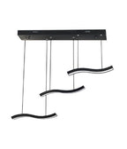 Lámpara de techo de lámpara de suspensión de 40 vatios 3 ondas Lámpara suspendida Luz blanca B42