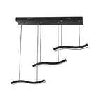 Lámpara de techo de lámpara de suspensión de 40 vatios 3 ondas Lámpara suspendida Luz blanca B42