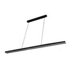 Lámpara de techo LED con franja 27W moderna luz blanca ligera natural B02