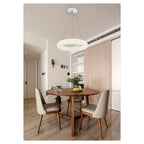 Lámpara de triple lámpara de araña suspendida 36W Luz de encendido Luz blanca natural B30