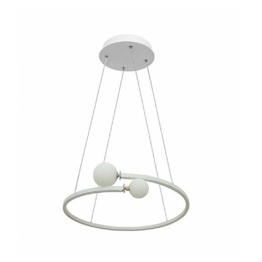 Lámpara LED 34W Suspensión Diseño moderno en aluminio PVC LIGHT 6500K A58