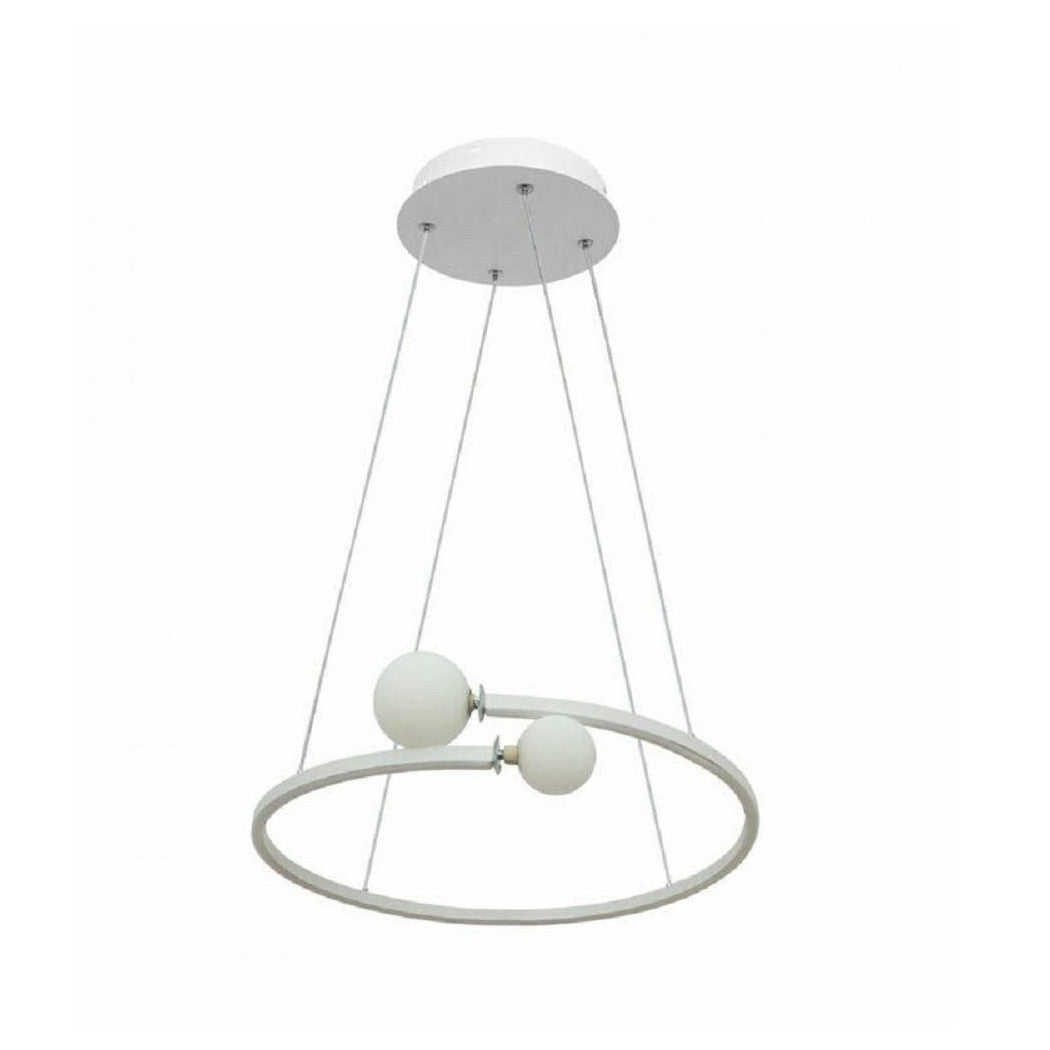 Lámpara LED 34W Suspensión Diseño moderno en aluminio PVC LIGHT 6500K A58