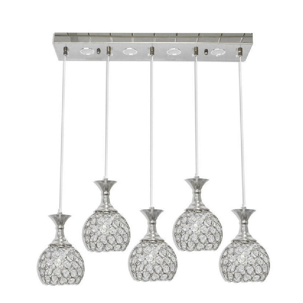 Lámparas de techo de techo colgante Cristales G9 B26 Ataque