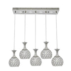 Lámparas de techo de techo colgante Cristales G9 B26 Ataque