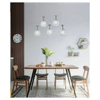 Lámparas de techo de techo colgante Cristales G9 B26 Ataque