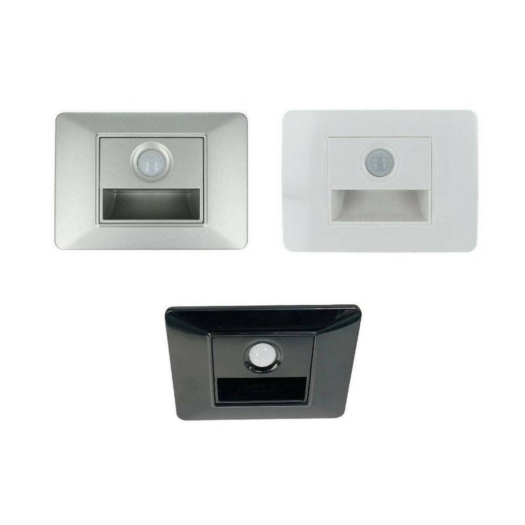 LED FARETTO SEGNAPASSO PER SCATOLA 503 CON LUZ DE MOVIMIENTO SENSOR FREDDA 6500K