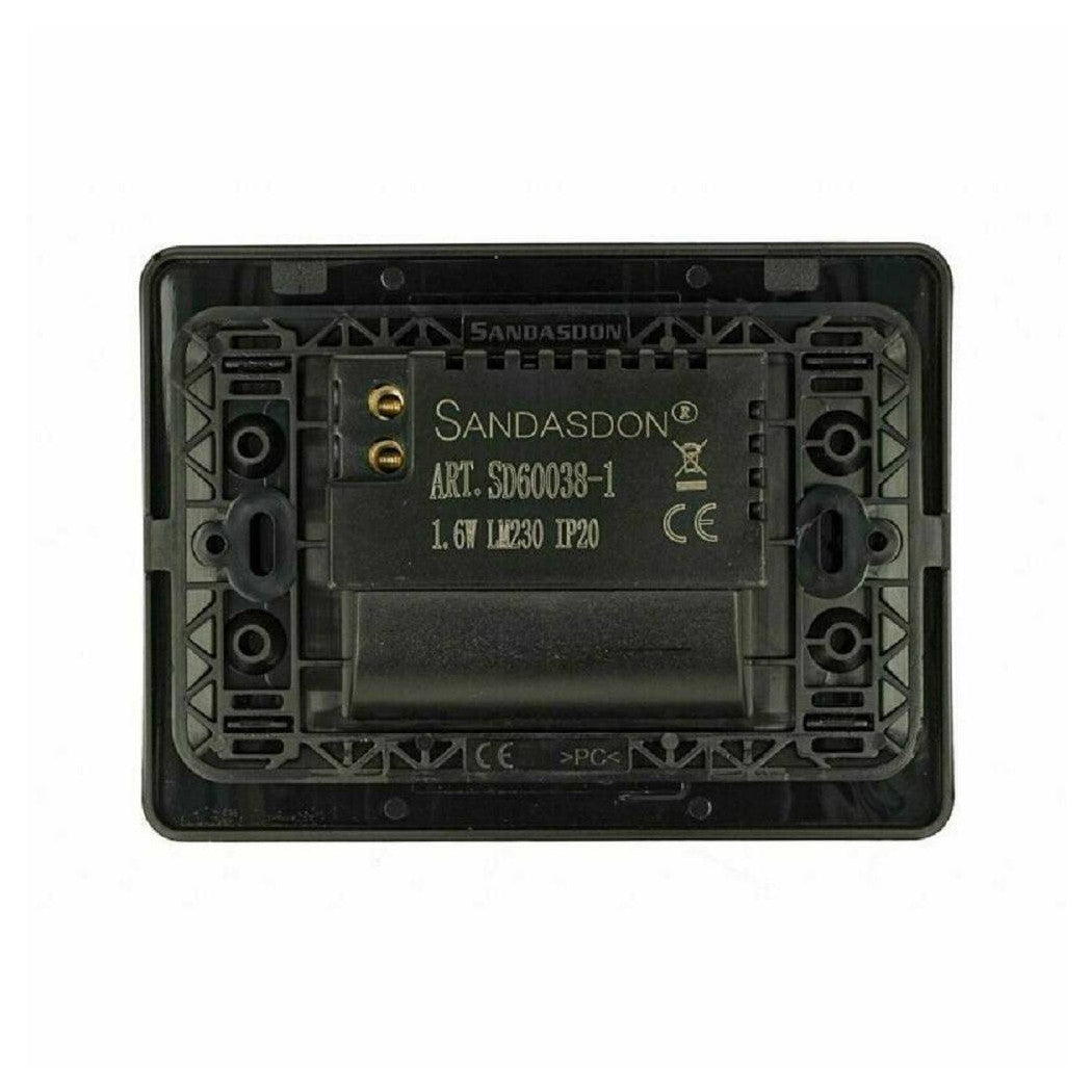 LED FARETTO SEGNAPASSO PER SCATOLA 503 CON LUZ DE MOVIMIENTO SENSOR FREDDA 6500K